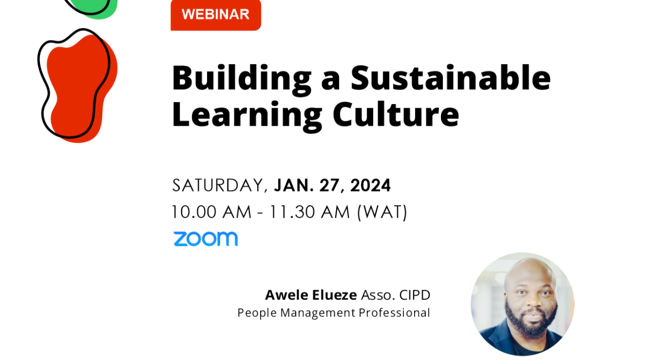 Building a Sustainable Learning Culture